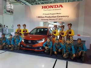 Perayaan Produksi Mobil Honda